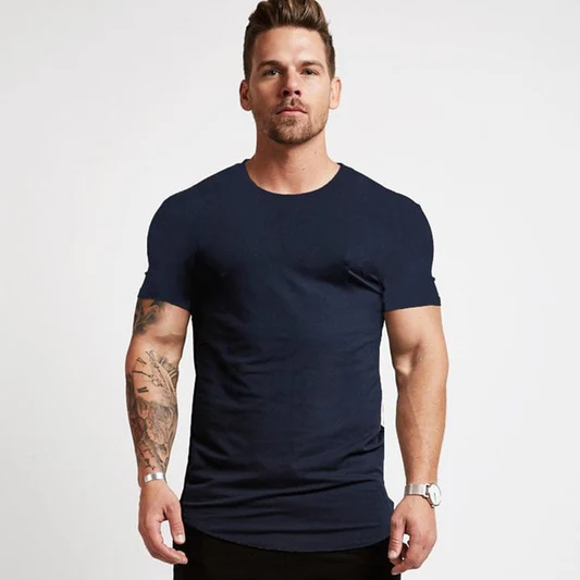 Casual Cotton Solid t shirt Men